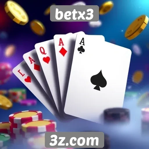 Betx3 oferece variedade de jogos de cassino online